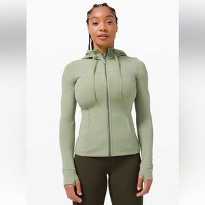Lululemon Hooded Define Jacket Nulu Rosemary Green Size 20